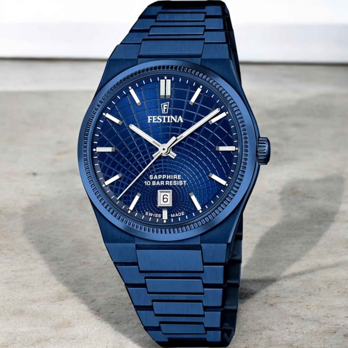 Orologio Uomo Acciaio Festina con cinturino Acciaio Swiss Made F20078/1